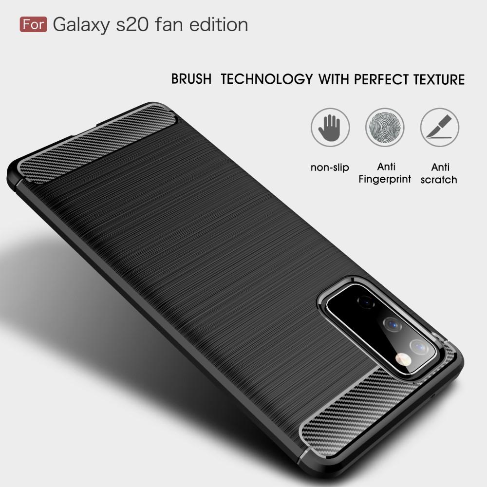 Cover Brushed TPU Case Samsung Galaxy S20 FE Black