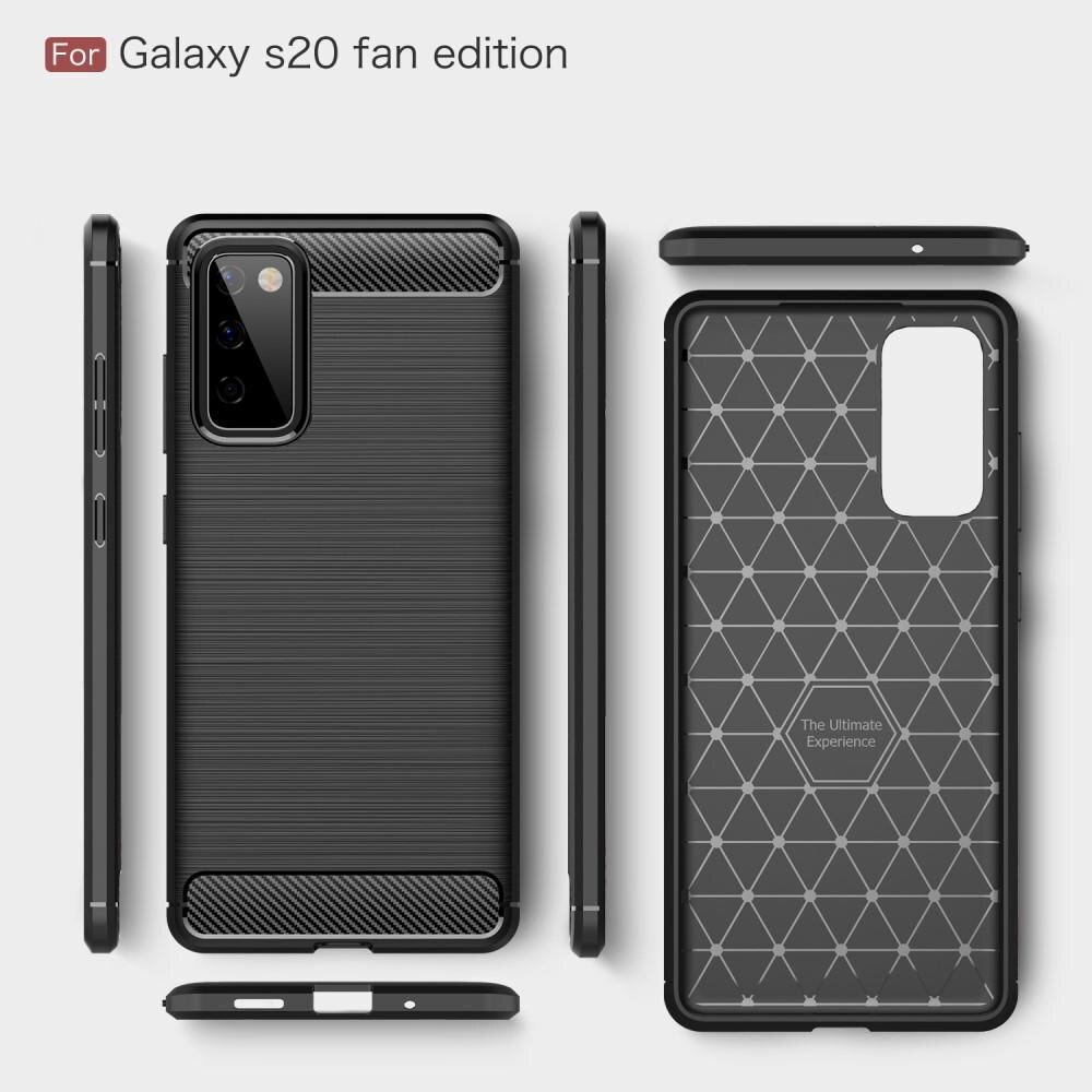 Cover Brushed TPU Case Samsung Galaxy S20 FE Black