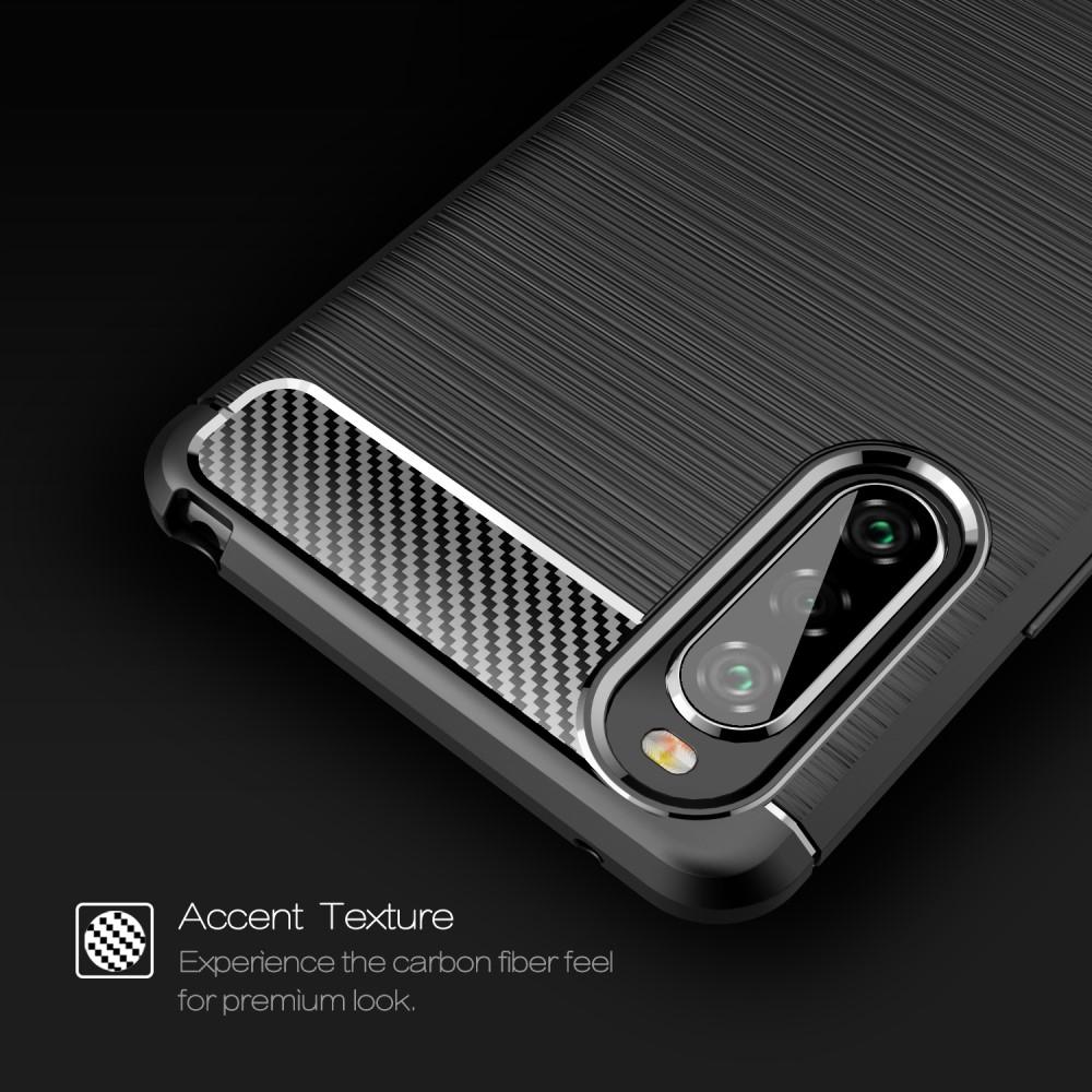 Cover Brushed TPU Case Sony Xperia 10 II Black