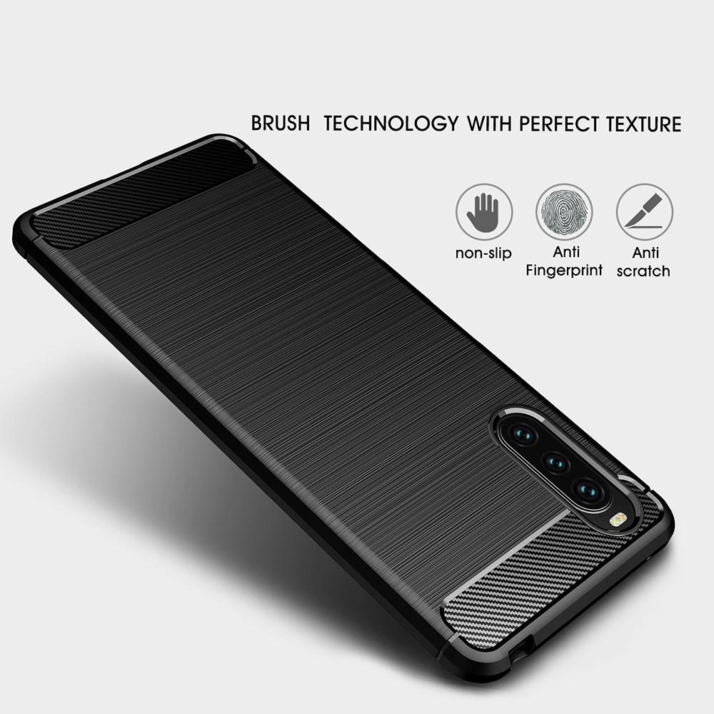 Cover Brushed TPU Case Sony Xperia 10 III Black