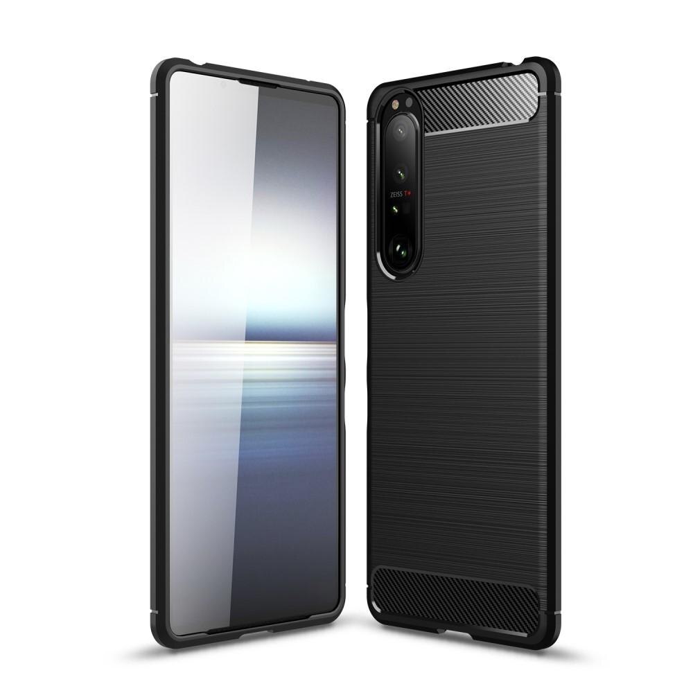 Cover Brushed TPU Case Sony Xperia 1 III Black