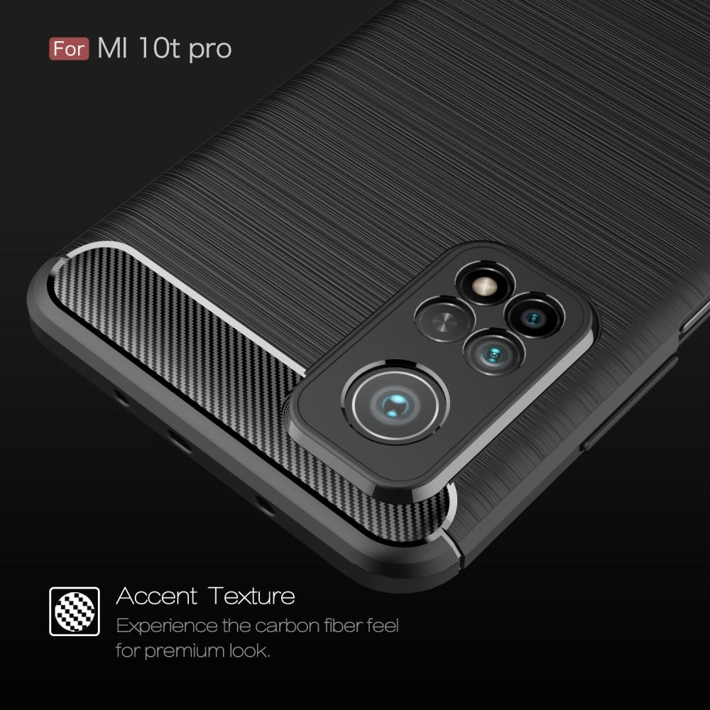 Cover TPU Brushed Xiaomi Mi 10T/10T Pro Nero