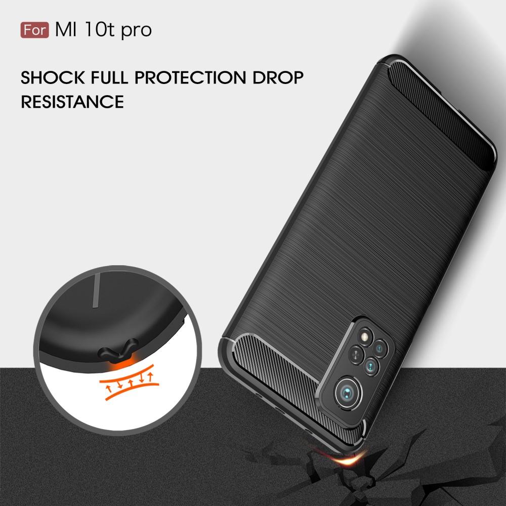 Cover TPU Brushed Xiaomi Mi 10T/10T Pro Nero