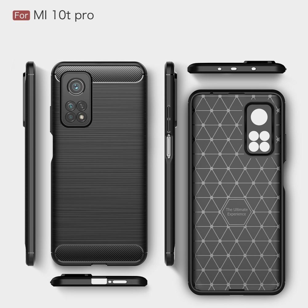 Cover TPU Brushed Xiaomi Mi 10T/10T Pro Nero