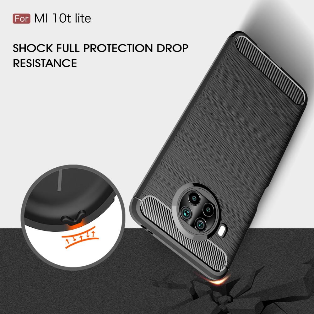 Cover TPU Brushed Xiaomi Mi 10T Lite 5G Nero