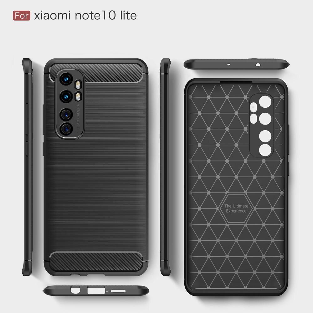 Cover Brushed TPU Case Xiaomi Mi Note 10 Lite Black