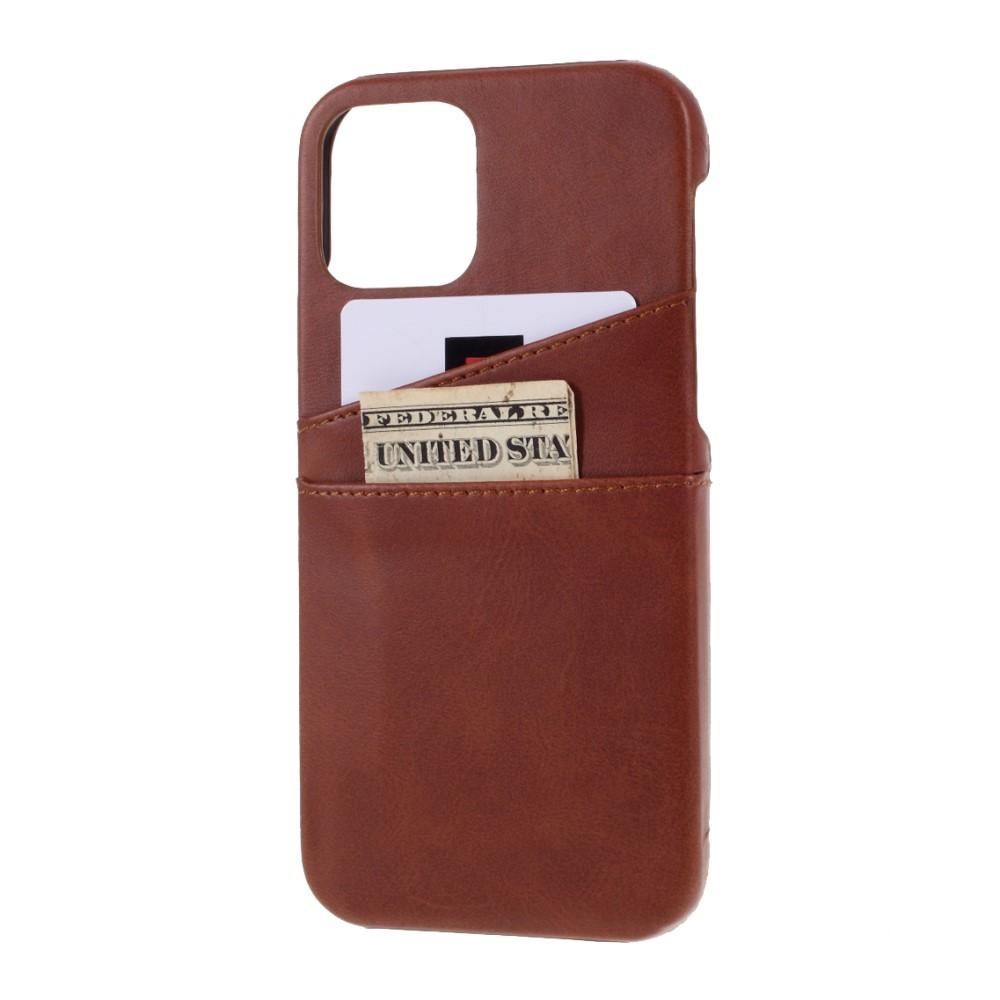 Cover Card Slots iPhone 12/12 Pro Brown
