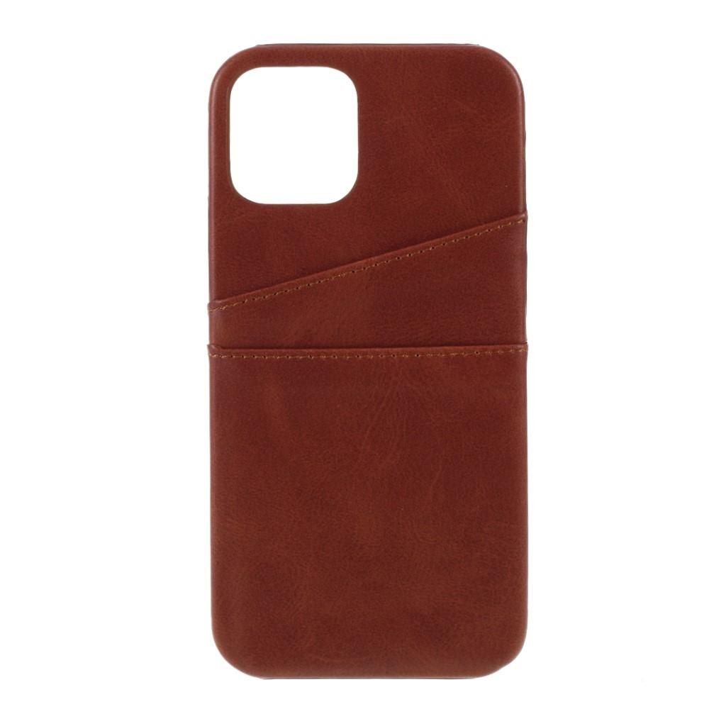 Cover Card Slots iPhone 12 Pro Max Marrone