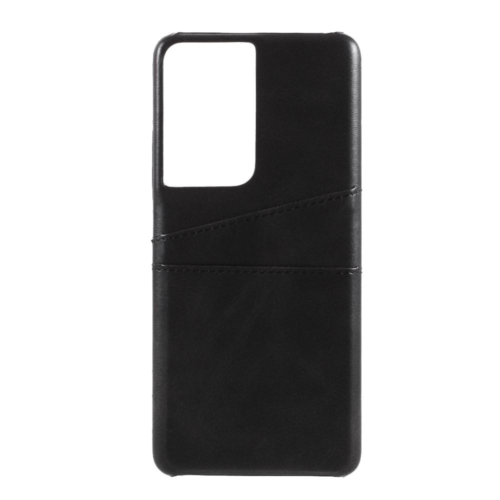 Cover Card Slots Samsung Galaxy S21 Ultra Nero