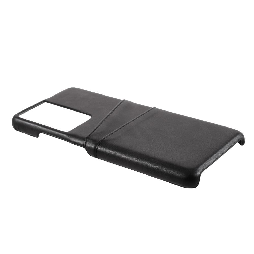 Cover Card Slots Samsung Galaxy S21 Ultra Nero