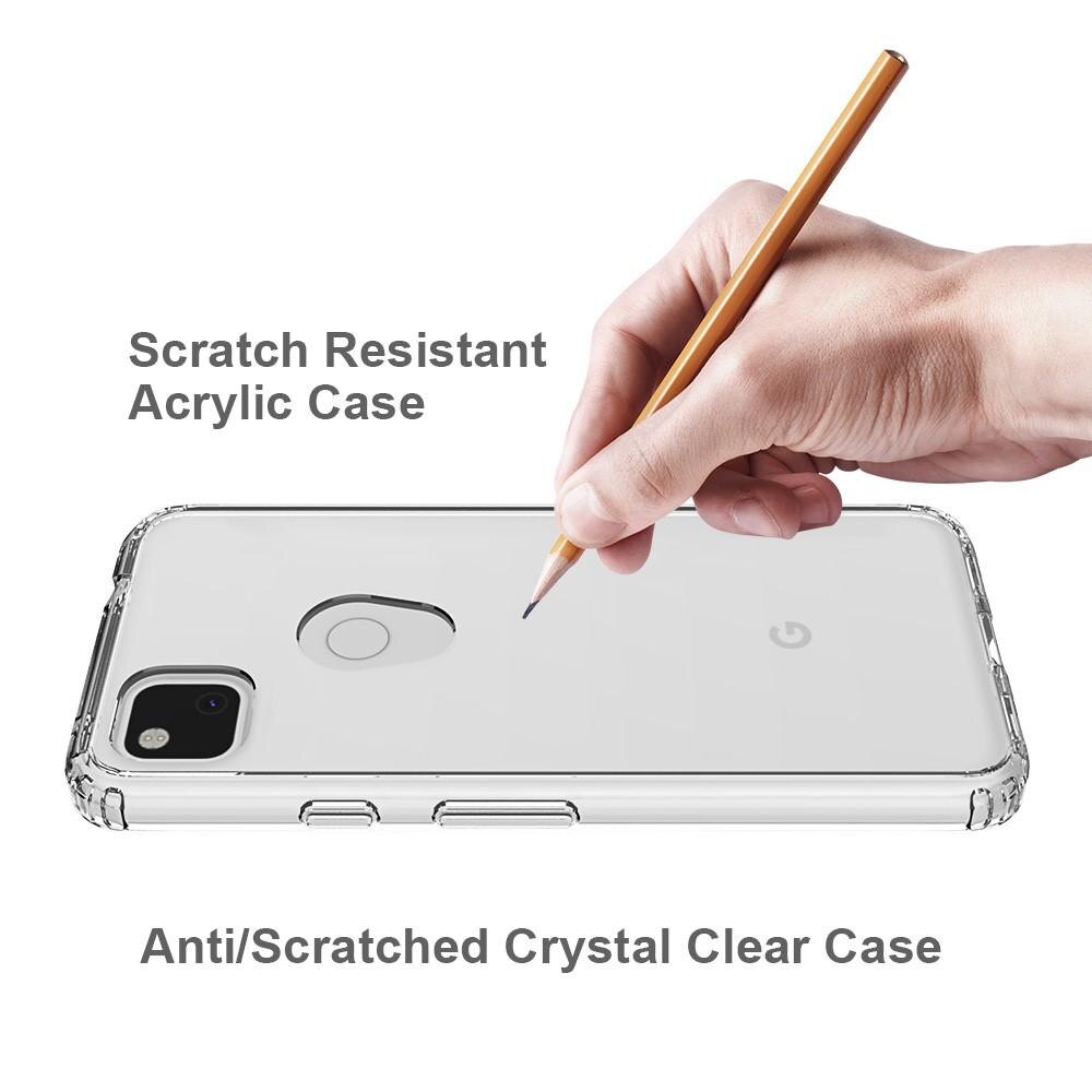 Cover ibrido Crystal Hybrid per Google Pixel 4a, trasparente