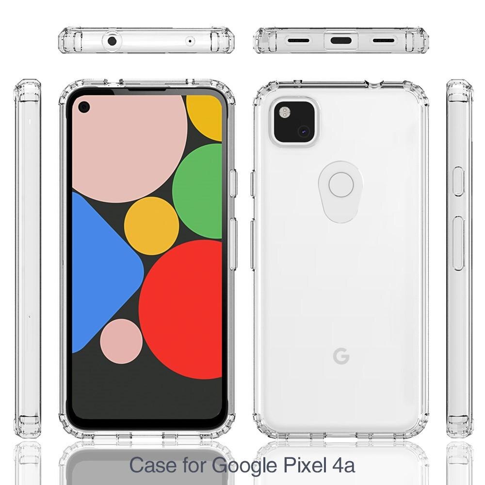 Cover ibrido Crystal Hybrid per Google Pixel 4a, trasparente