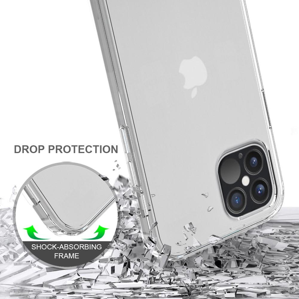 Cover ibrido Crystal Hybrid per iPhone 12/12 Pro, trasparente