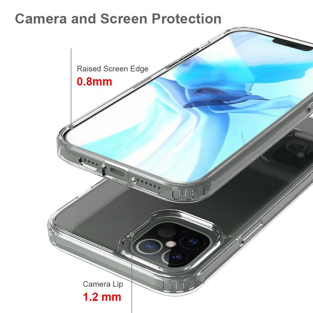 Cover ibrido Crystal Hybrid per iPhone 12 Pro Max, trasparente