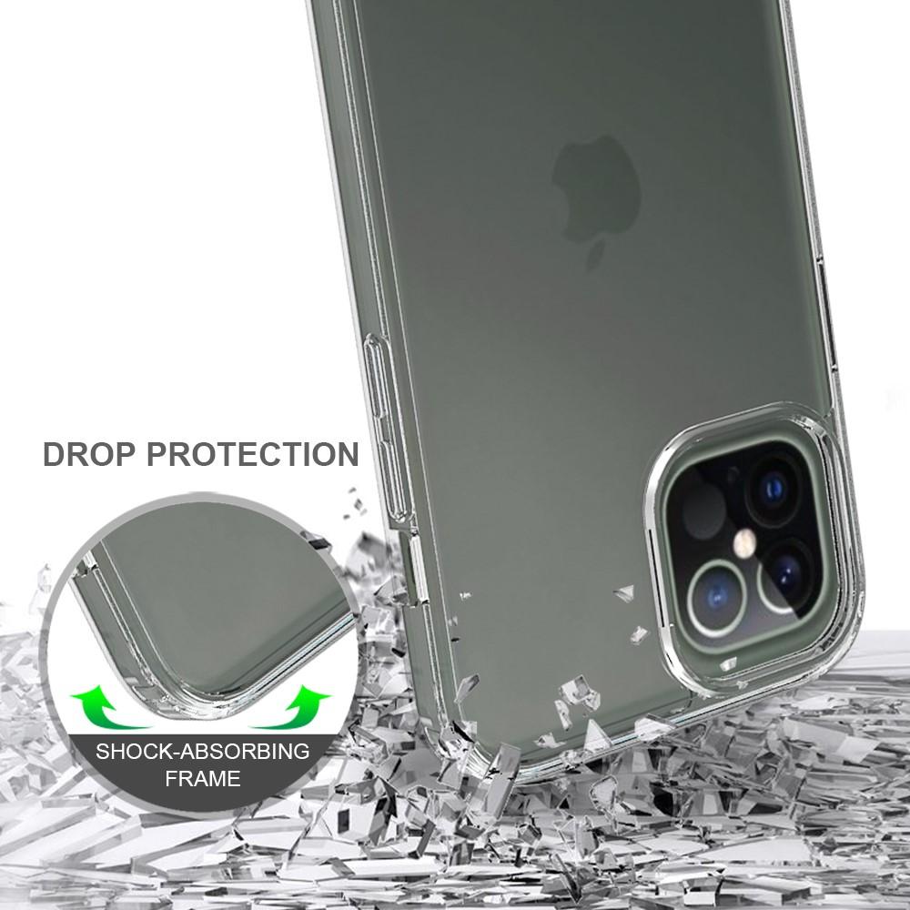 Cover ibrido Crystal Hybrid per iPhone 12 Pro Max, trasparente
