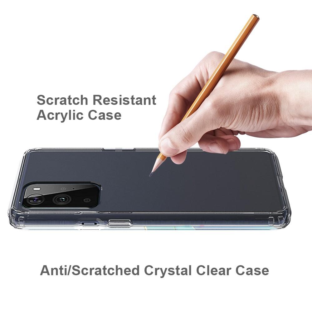Cover ibrido Crystal Hybrid per OnePlus 9 Pro, trasparente
