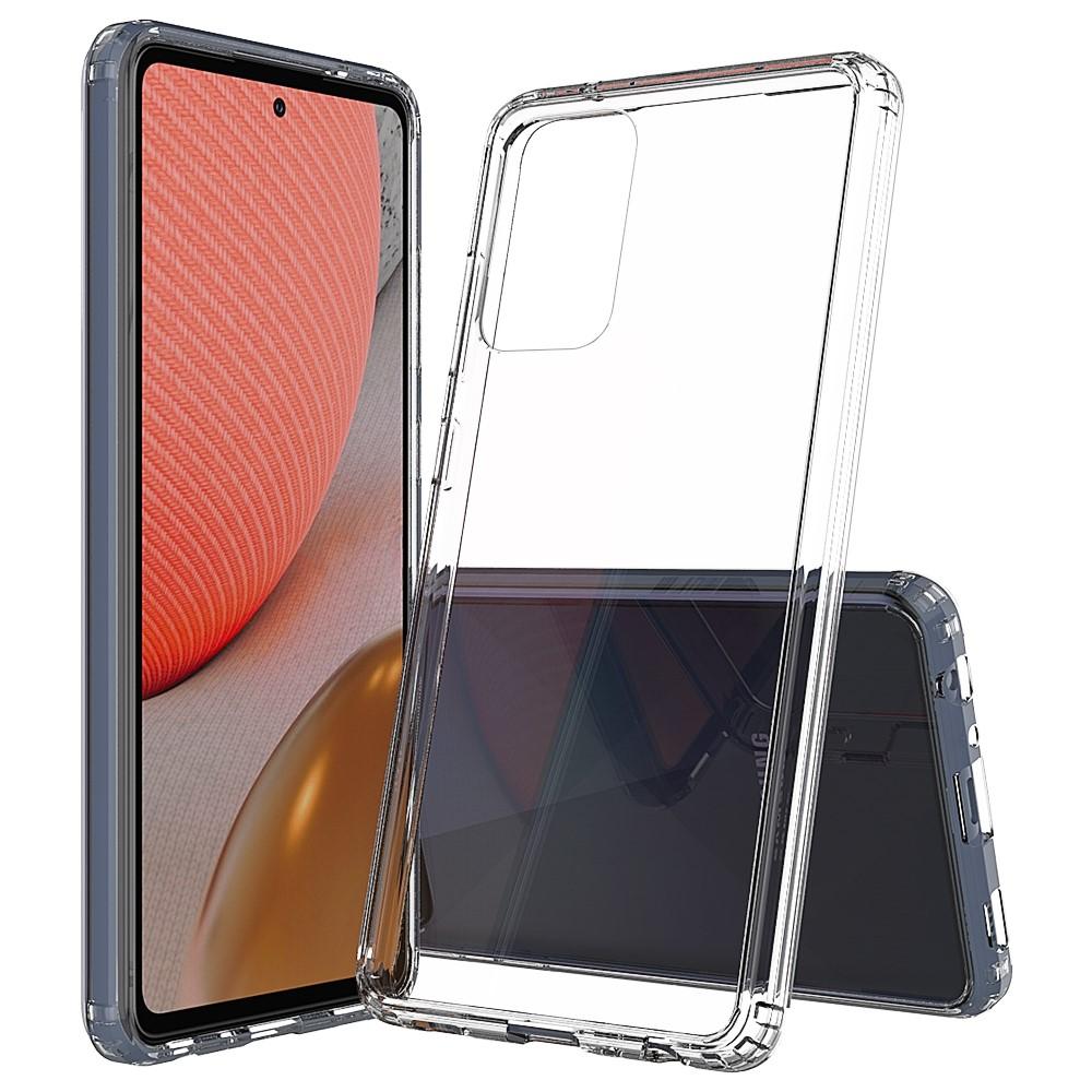 Cover ibrido Crystal Hybrid per Samsung Galaxy A72 5G, trasparente