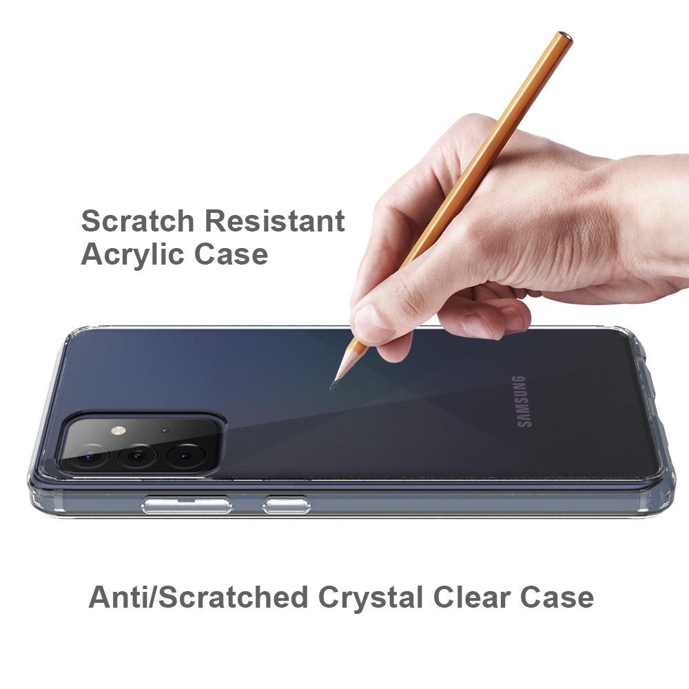 Cover ibrido Crystal Hybrid per Samsung Galaxy A72 5G, trasparente