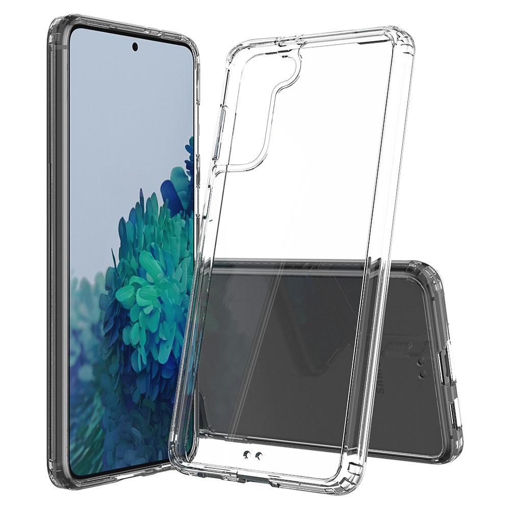 Cover ibrido Crystal Hybrid per Samsung Galaxy S21 Plus, trasparente