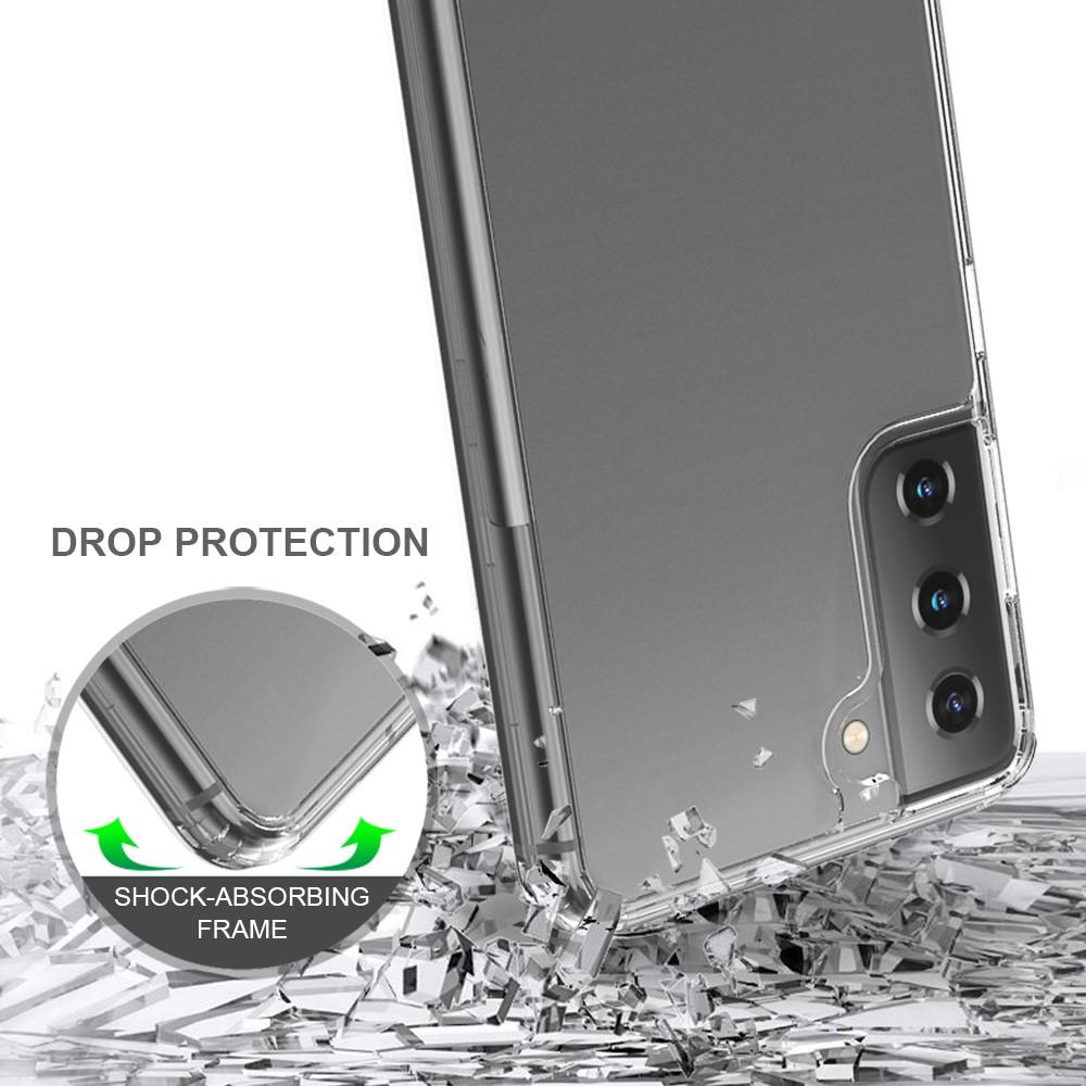 Cover ibrido Crystal Hybrid per Samsung Galaxy S21 Plus, trasparente