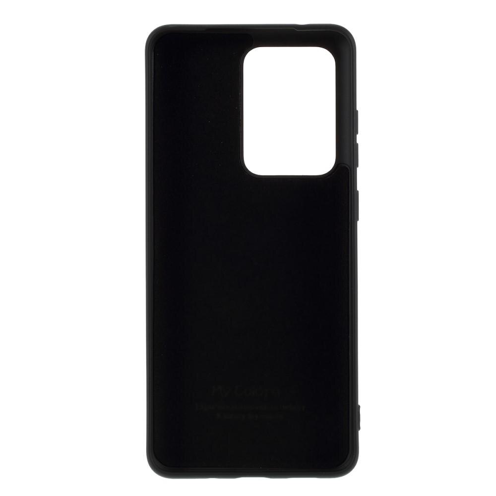 Cover Liquid Silicone Samsung Galaxy S20 Ultra Black