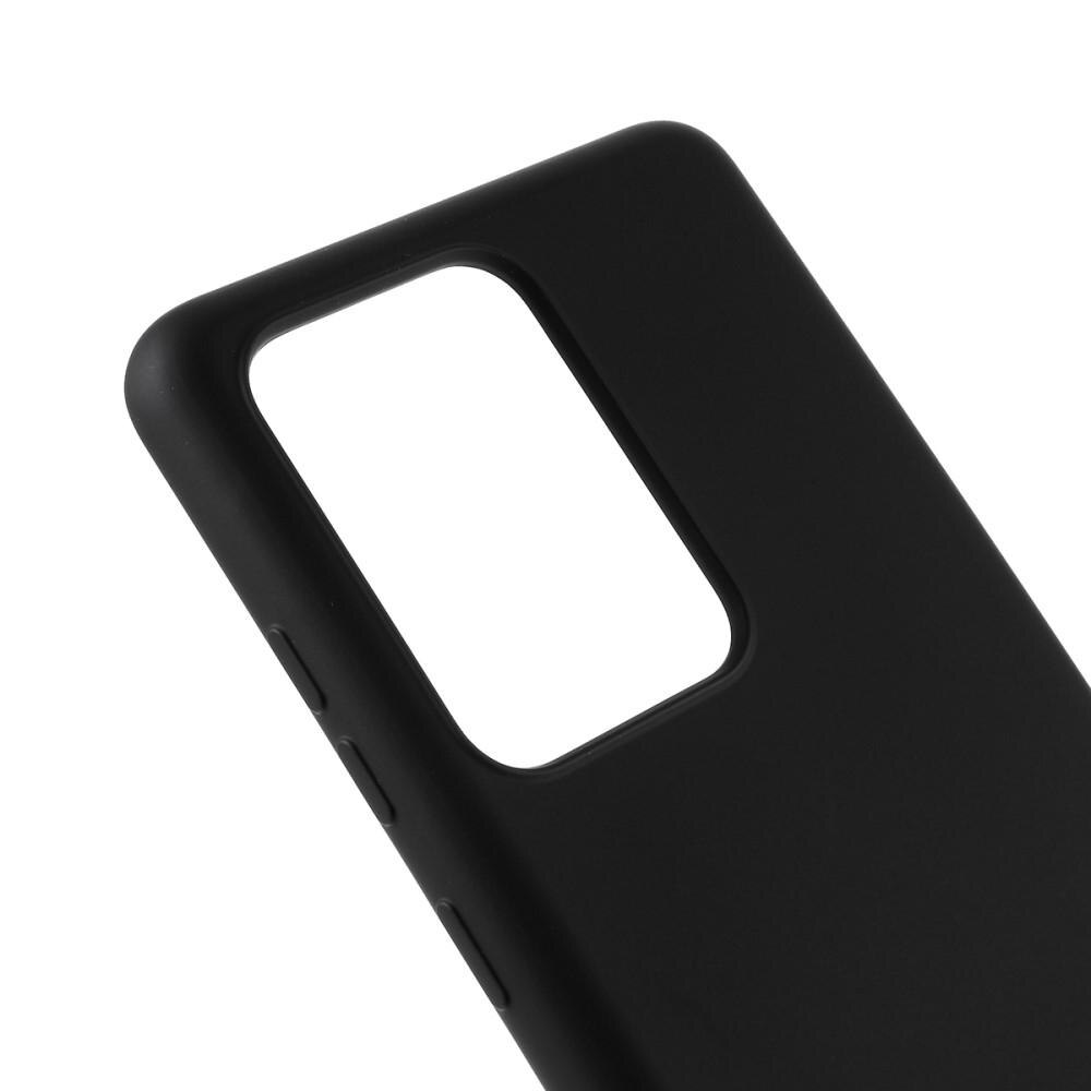 Cover Liquid Silicone Samsung Galaxy S20 Ultra Black