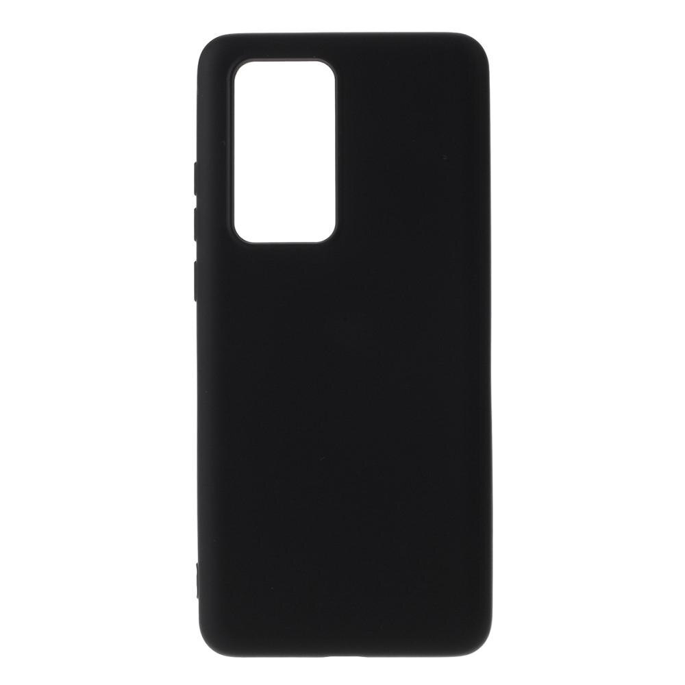 Cover Liquid Silicone Huawei P40 Pro Black