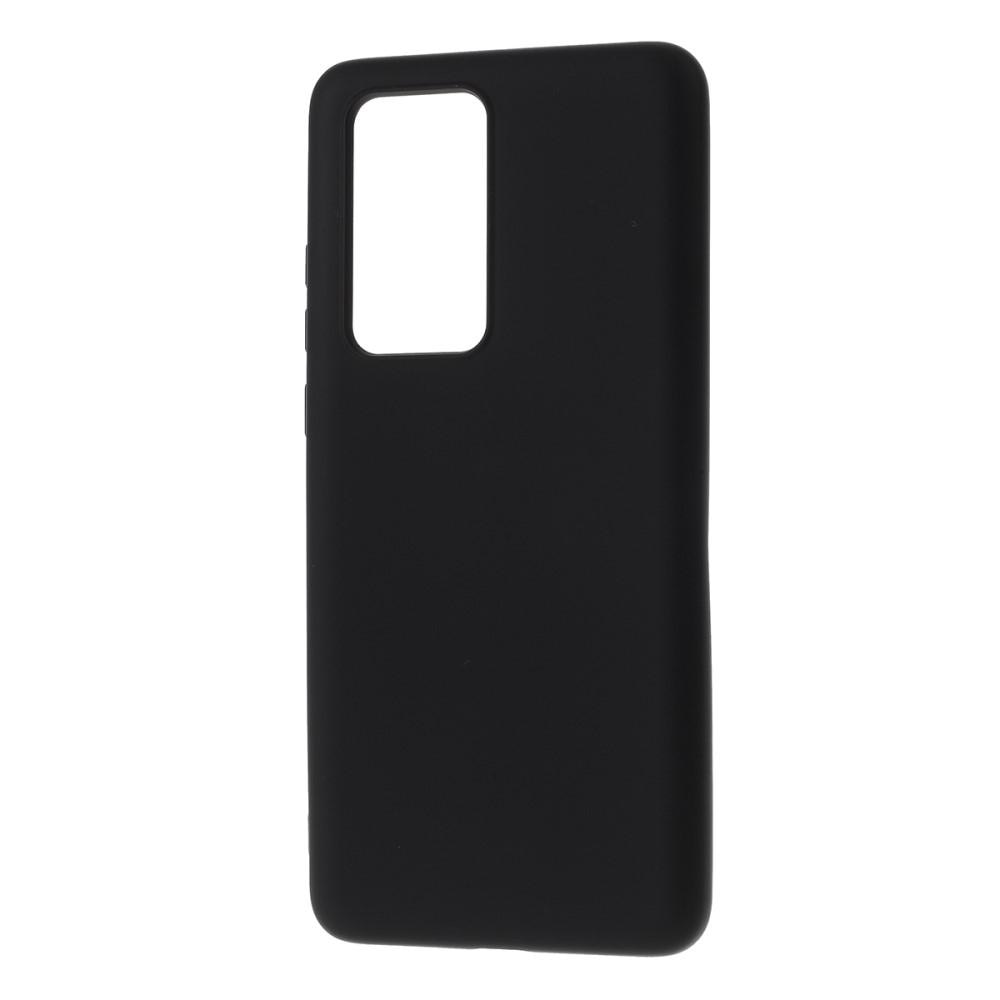 Cover Liquid Silicone Huawei P40 Pro Black