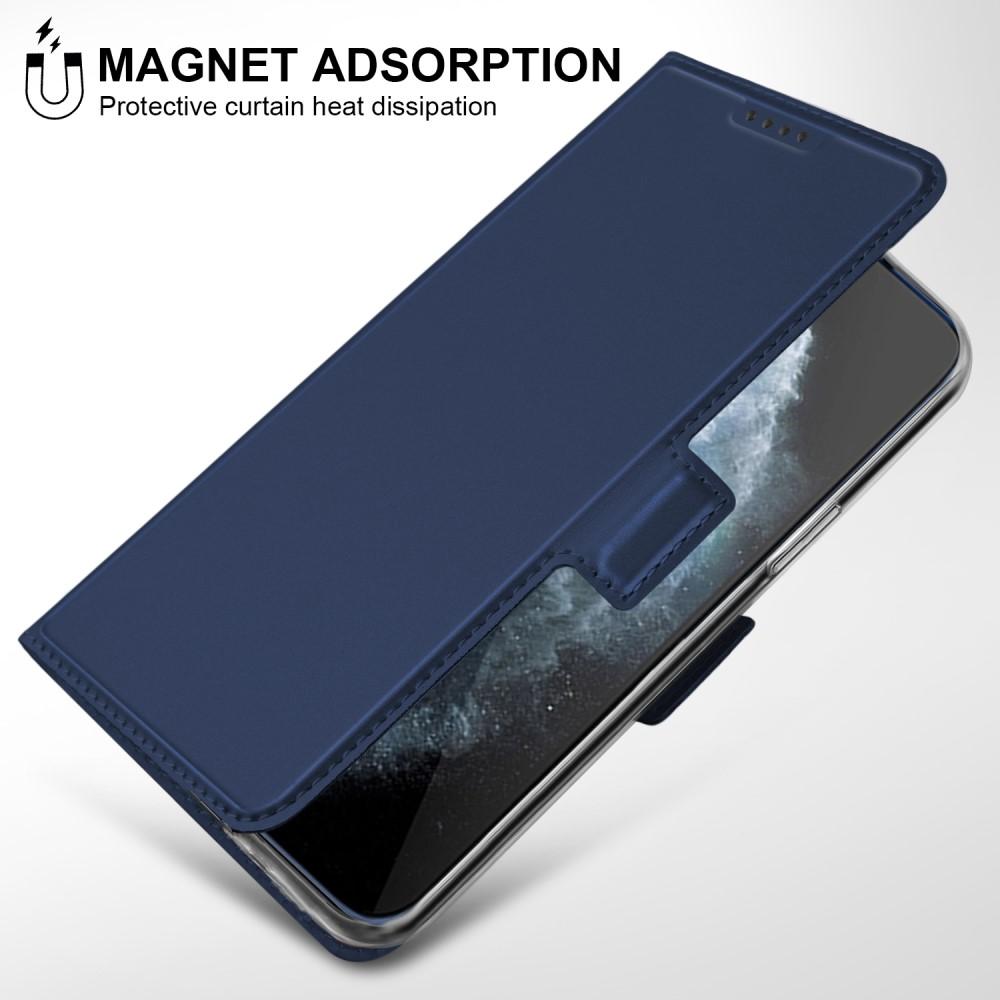 Cover portafoglio Slim Card Wallet iPhone 12/12 Pro Blu