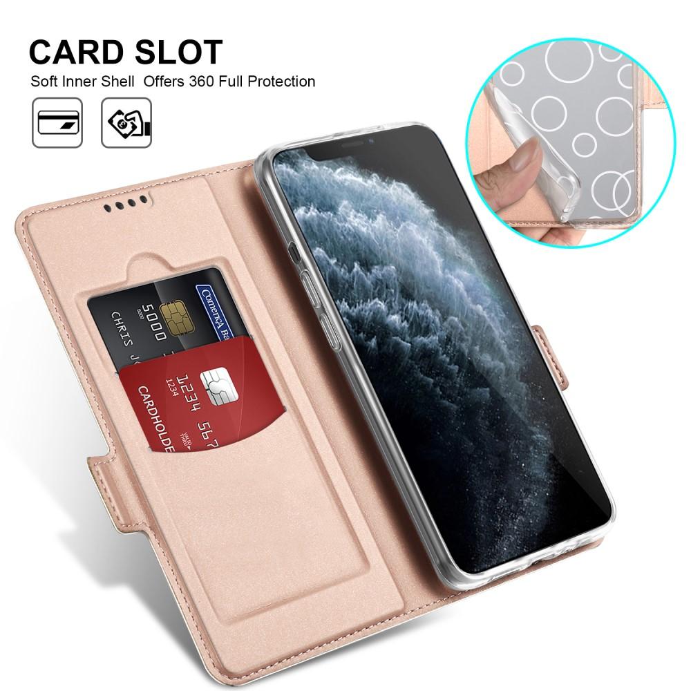 Cover portafoglio Slim Card Wallet iPhone 12/12 Pro Oro