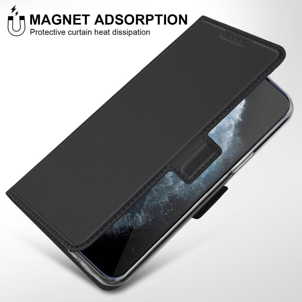 Cover portafoglio Slim Card Wallet iPhone 12/12 Pro Nero