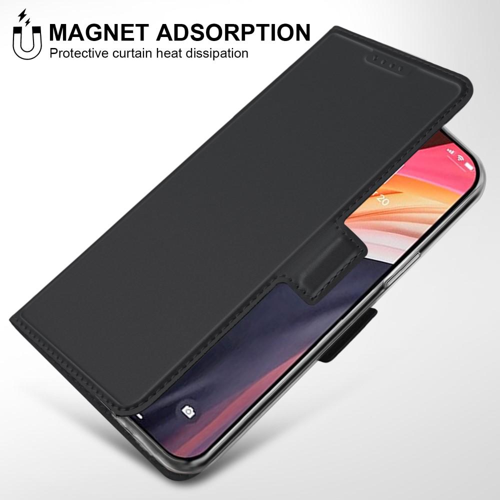 Cover portafoglio Slim Card Wallet iPhone 12 Pro Max Nero