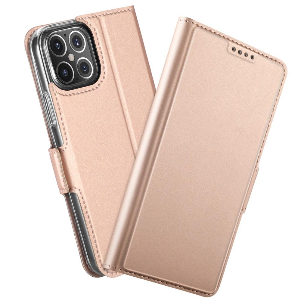 Cover portafoglio Slim Card Wallet iPhone 12 Mini Oro