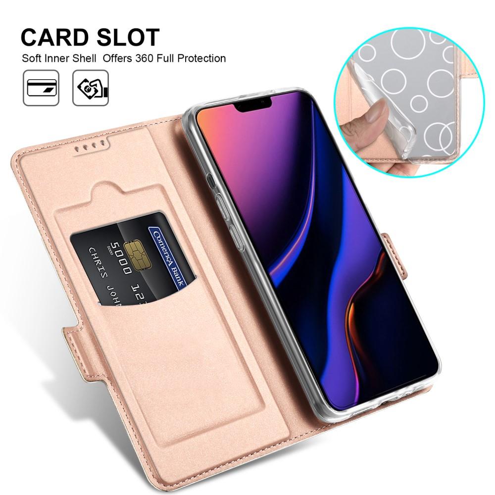 Cover portafoglio Slim Card Wallet iPhone 12 Mini Oro