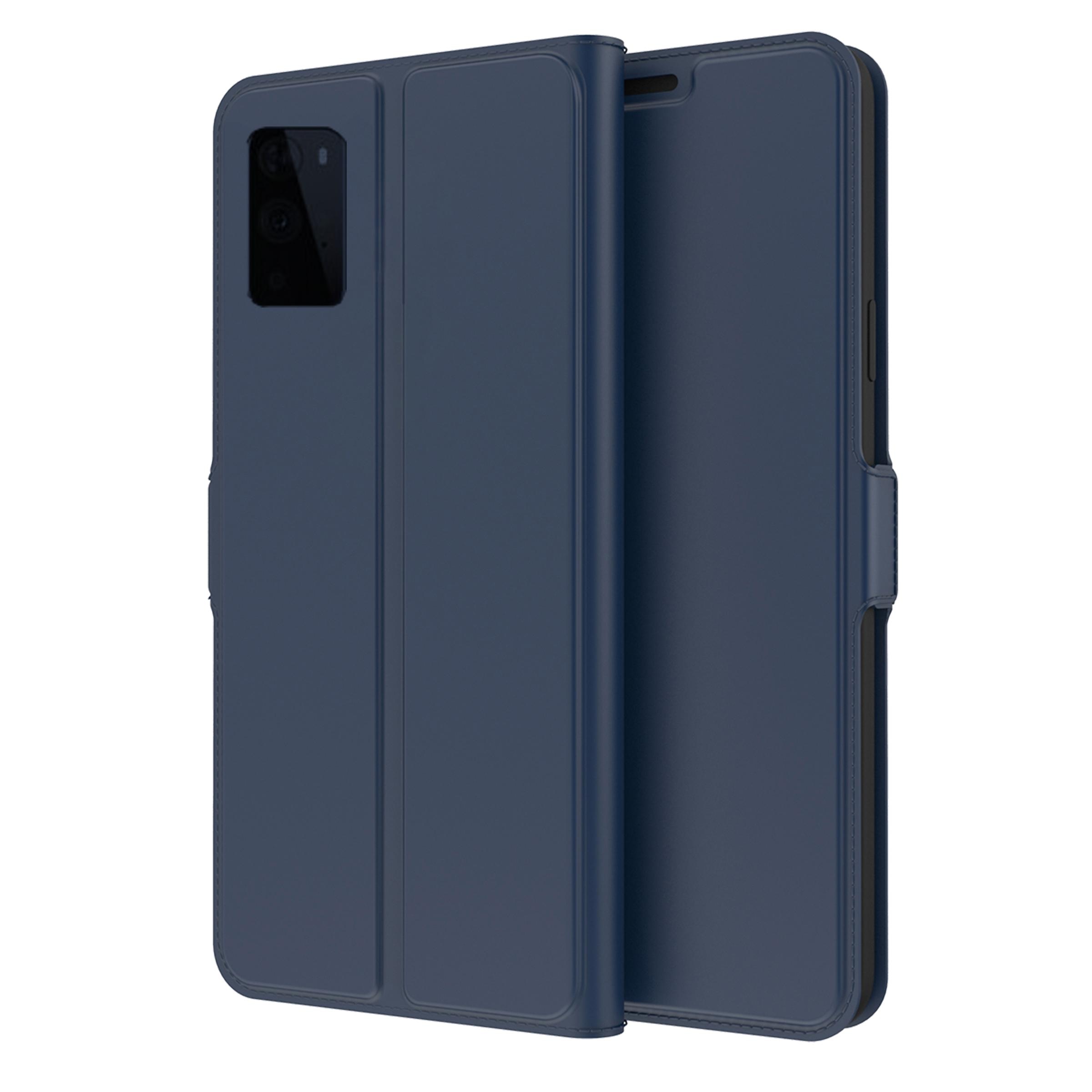 Cover portafoglio Slim Card Wallet OnePlus 9 Blu