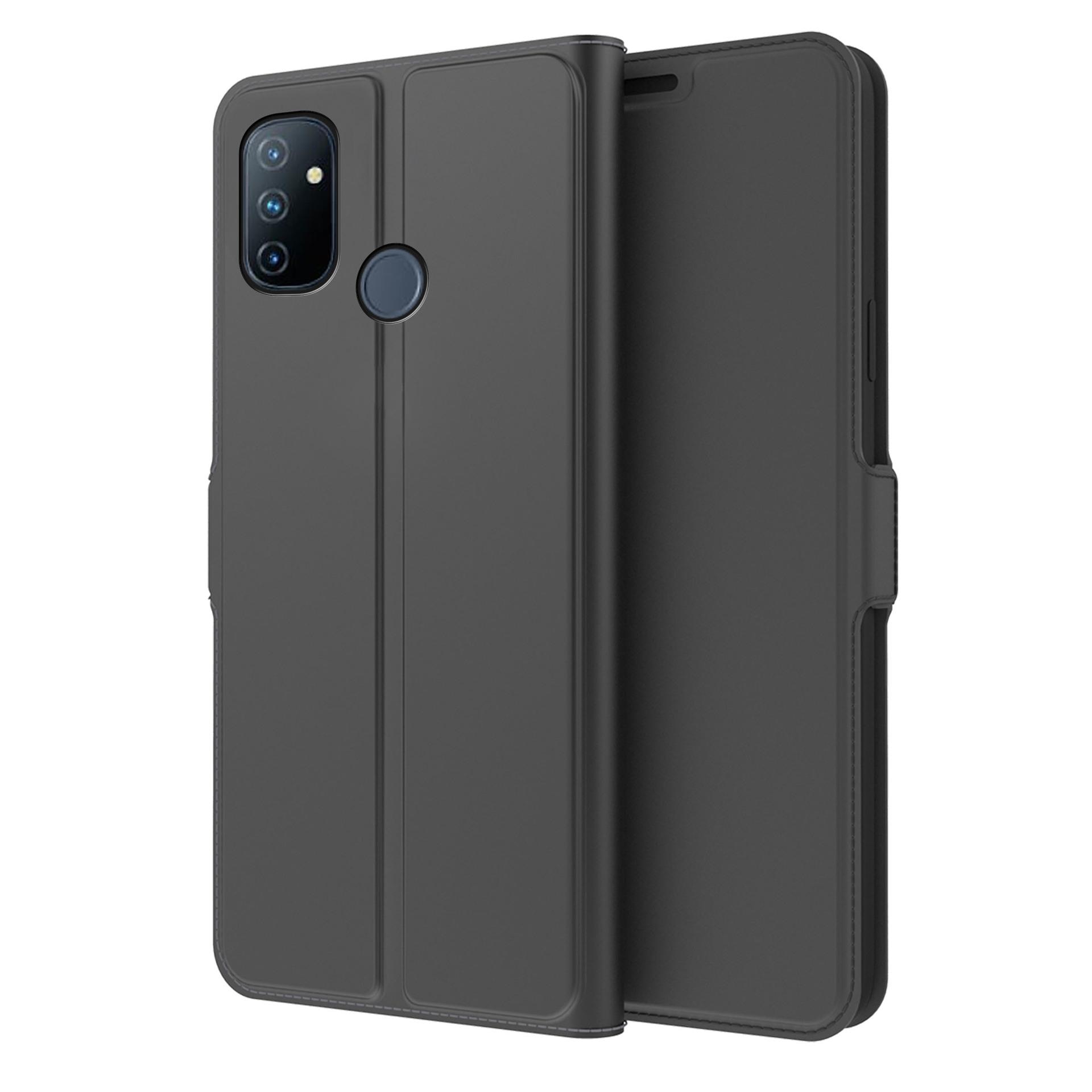 Cover portafoglio Slim Card Wallet OnePlus Nord N100 Nero