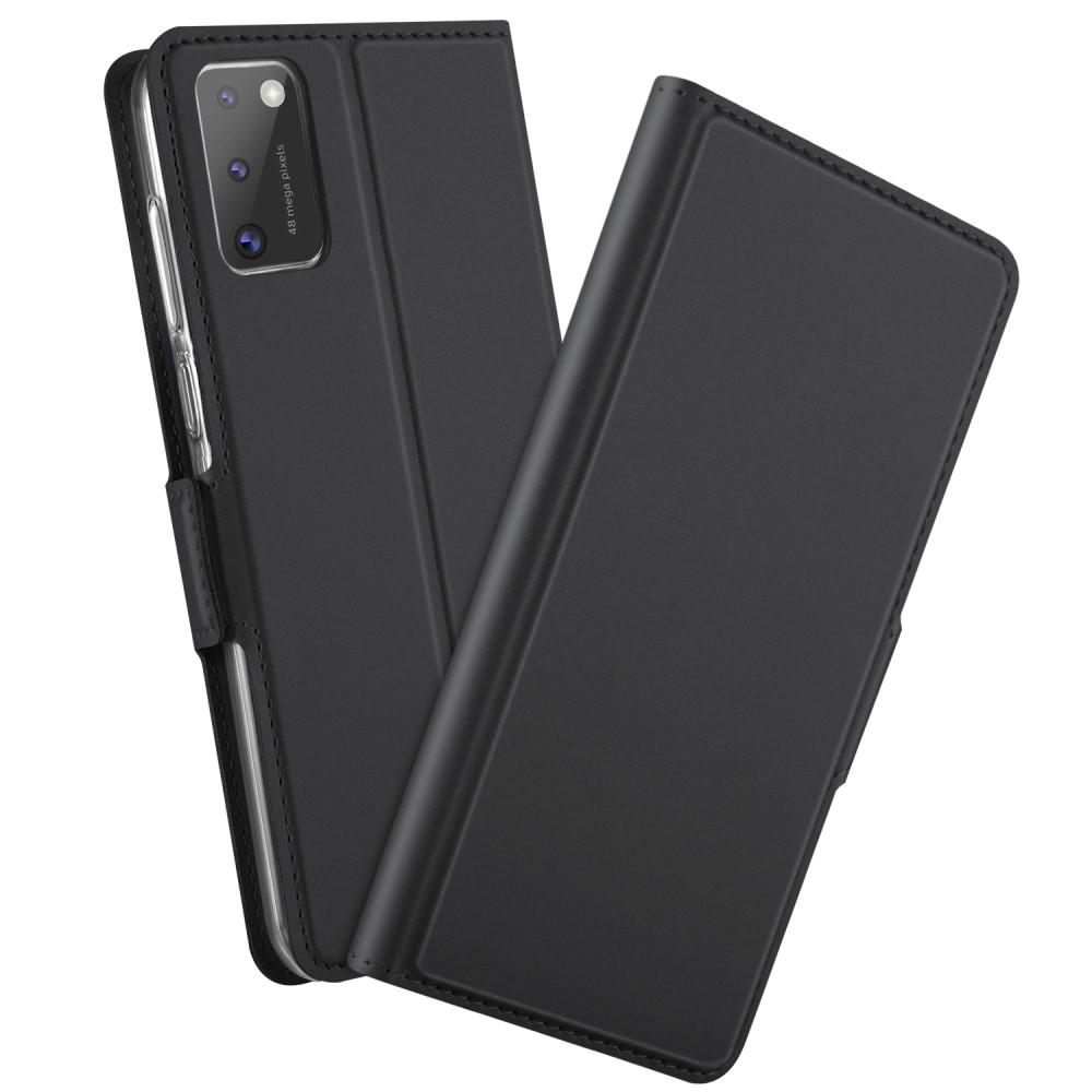 Cover portafoglio Slim Card Wallet Samsung Galaxy A41 Nero