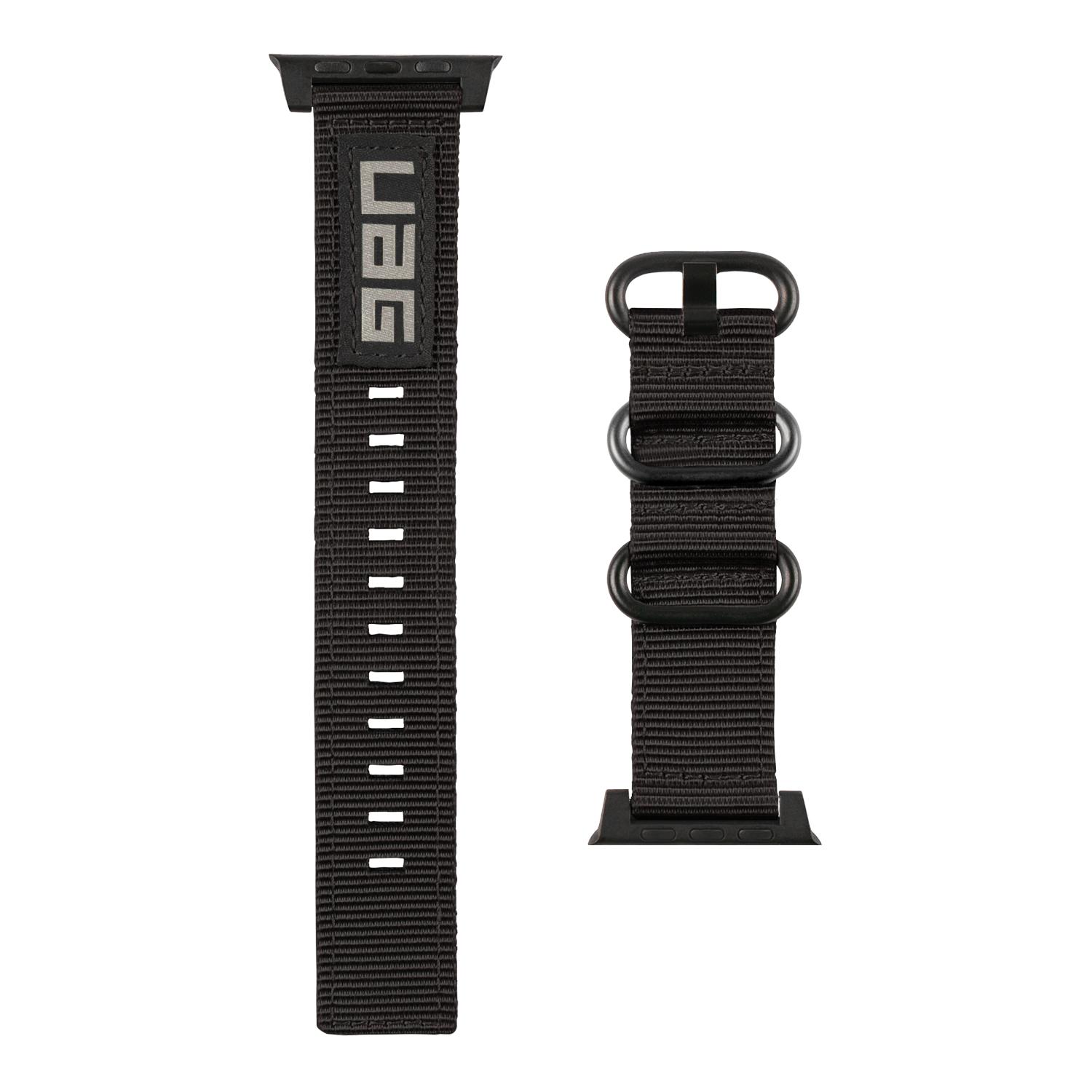 Nato Eco Strap Apple Watch 45mm Series 8 Black