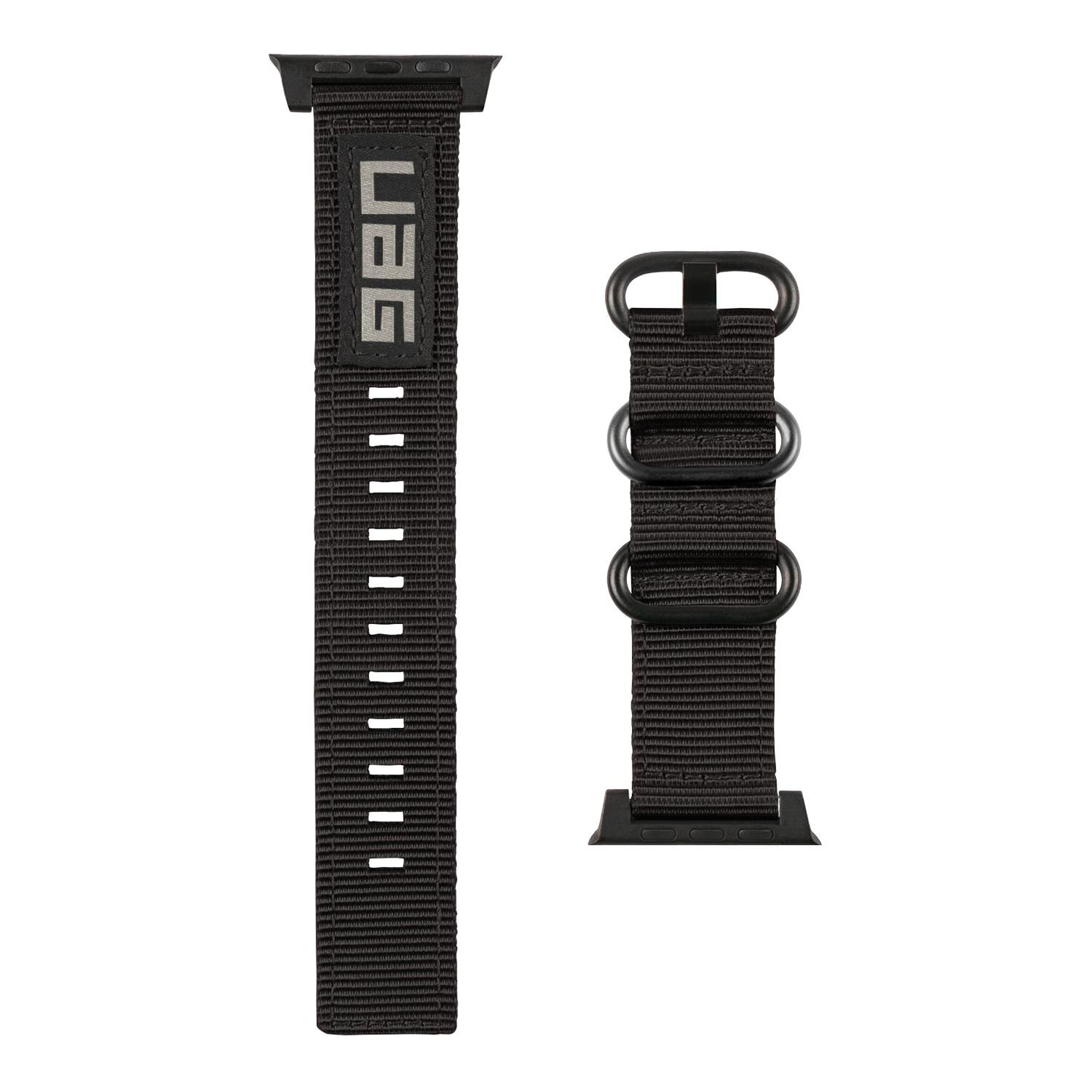 Nato Eco Strap Apple Watch 45mm Series 9 Black