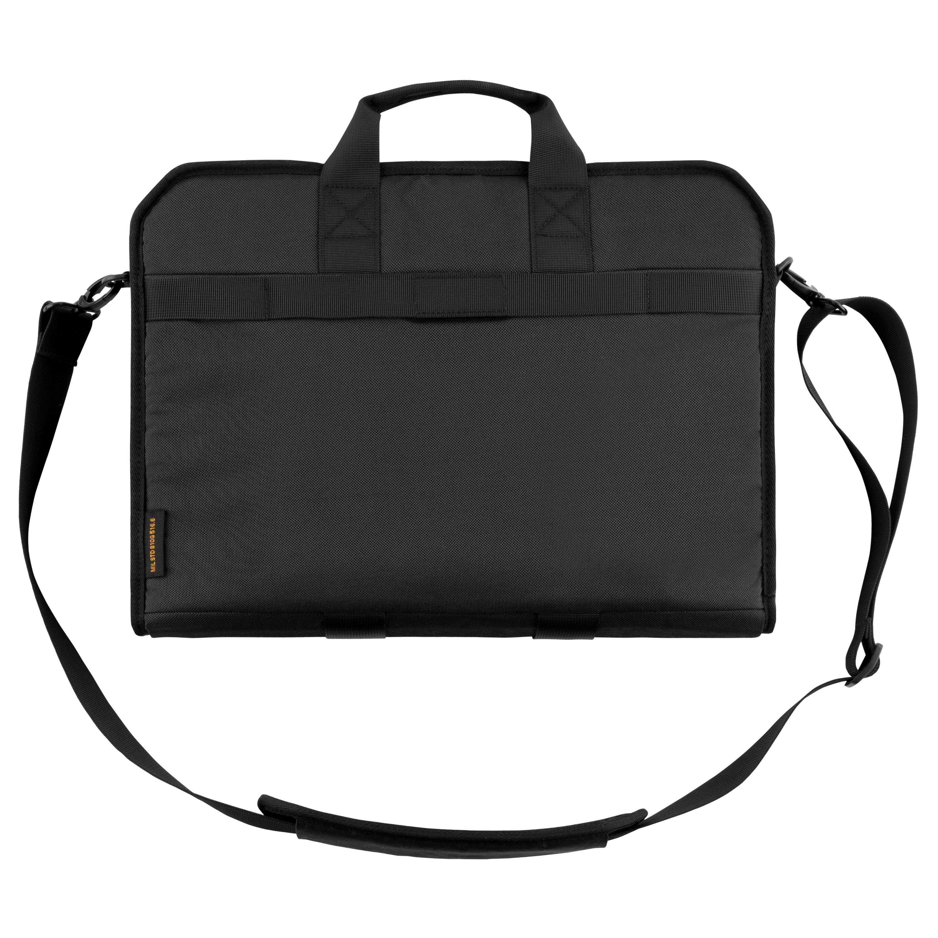 Tactical Slim Brief Laptop up to 15" Black