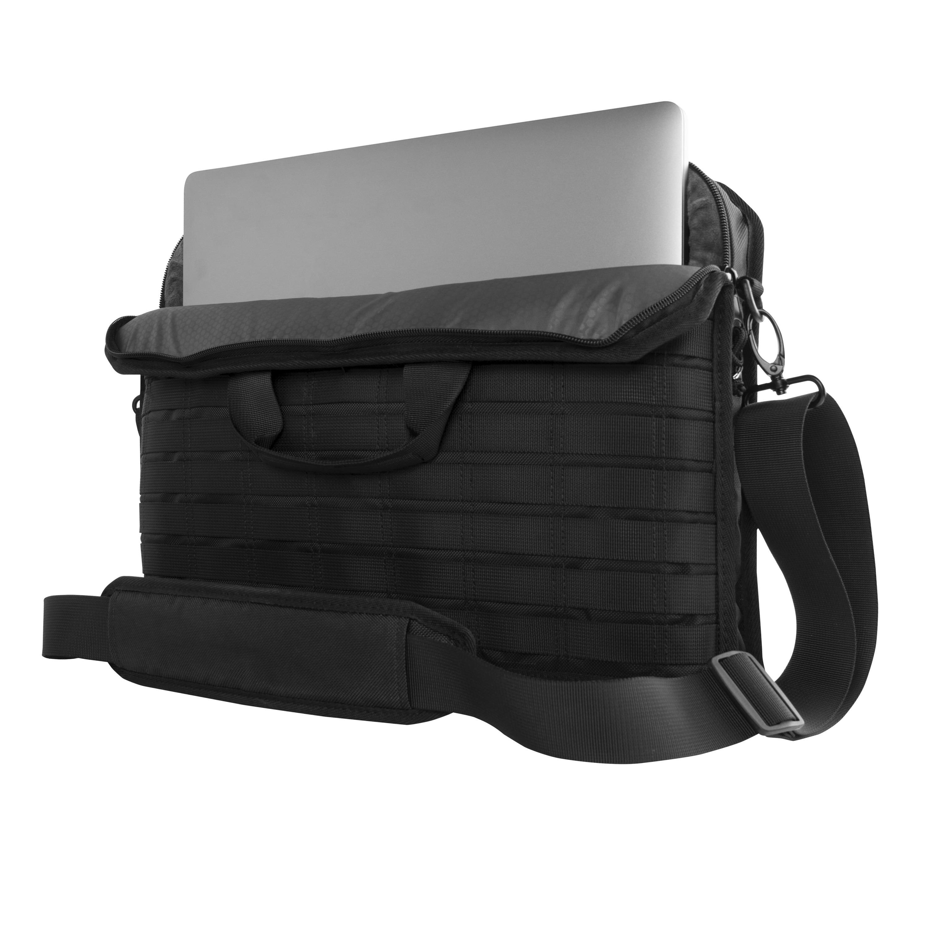 Tactical Slim Brief Laptop up to 15" Black