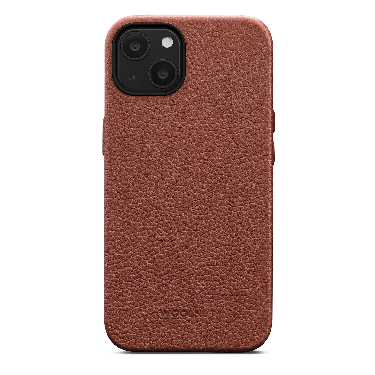 Cover Leather MagSafe iPhone 13 Cognac