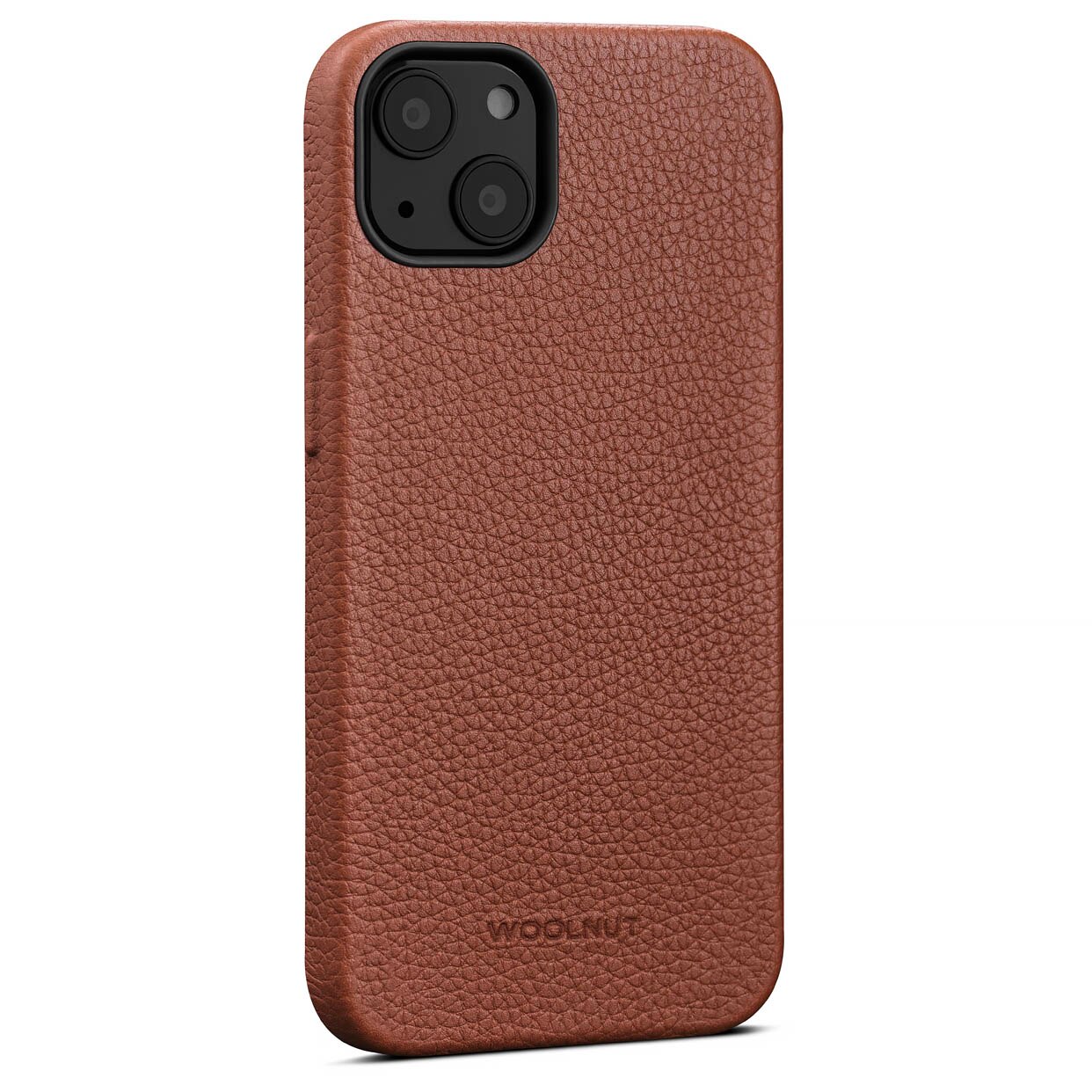 Cover Leather MagSafe iPhone 13 Cognac