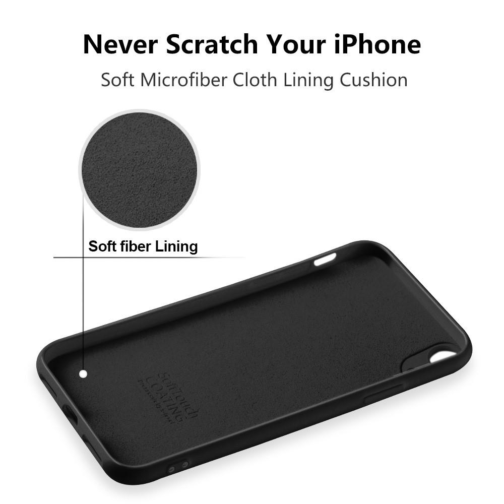 Cover Liquid Silicone iPhone Xr Black